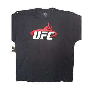 UFC x Miami Heat Men's Official Merchandise Black T-Shirt Size M EUC